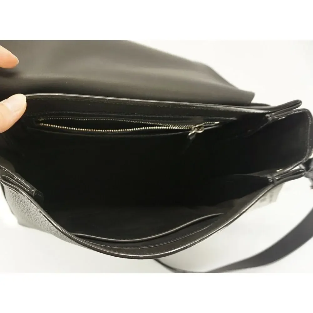 Proenza Schouler Black Leather Elliot Mini Shoulder Bag New Crossbody PS1